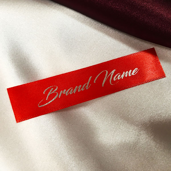 Printed textile label Basic Style Model TL-M1