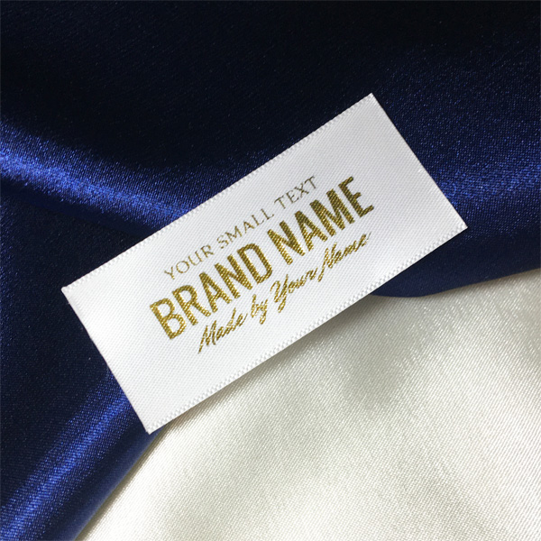 Fabric label Model TL-M126  Brand name textile labels - BestLabels™ USA